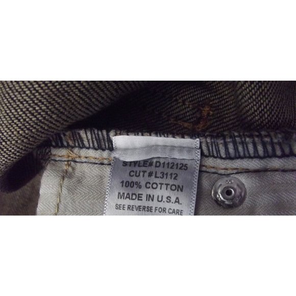 Era of Chaos Jeans Mens/Boys 26 x 27.5" High Rise Skinny Ankle Leg streetwear - Picture 8 of 9